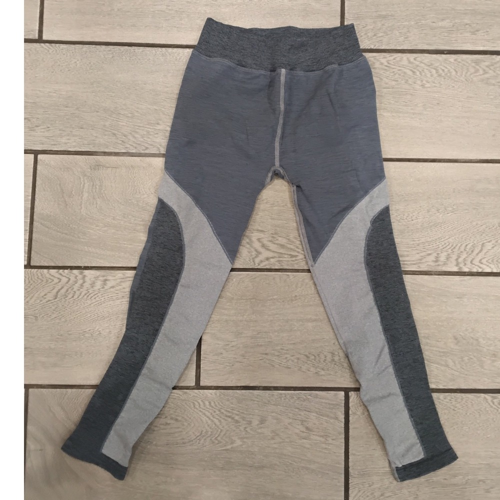 Free People Movement FP Movement Grey Colorblock High Rise Leggings Small